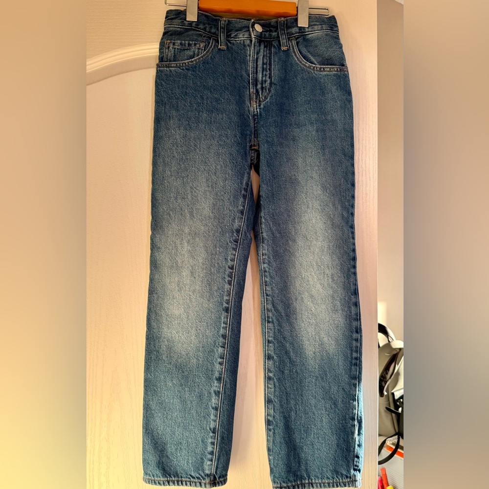 GAP Blue Straight Jeans Classic Style, size 12. Straight fit. Great condition
